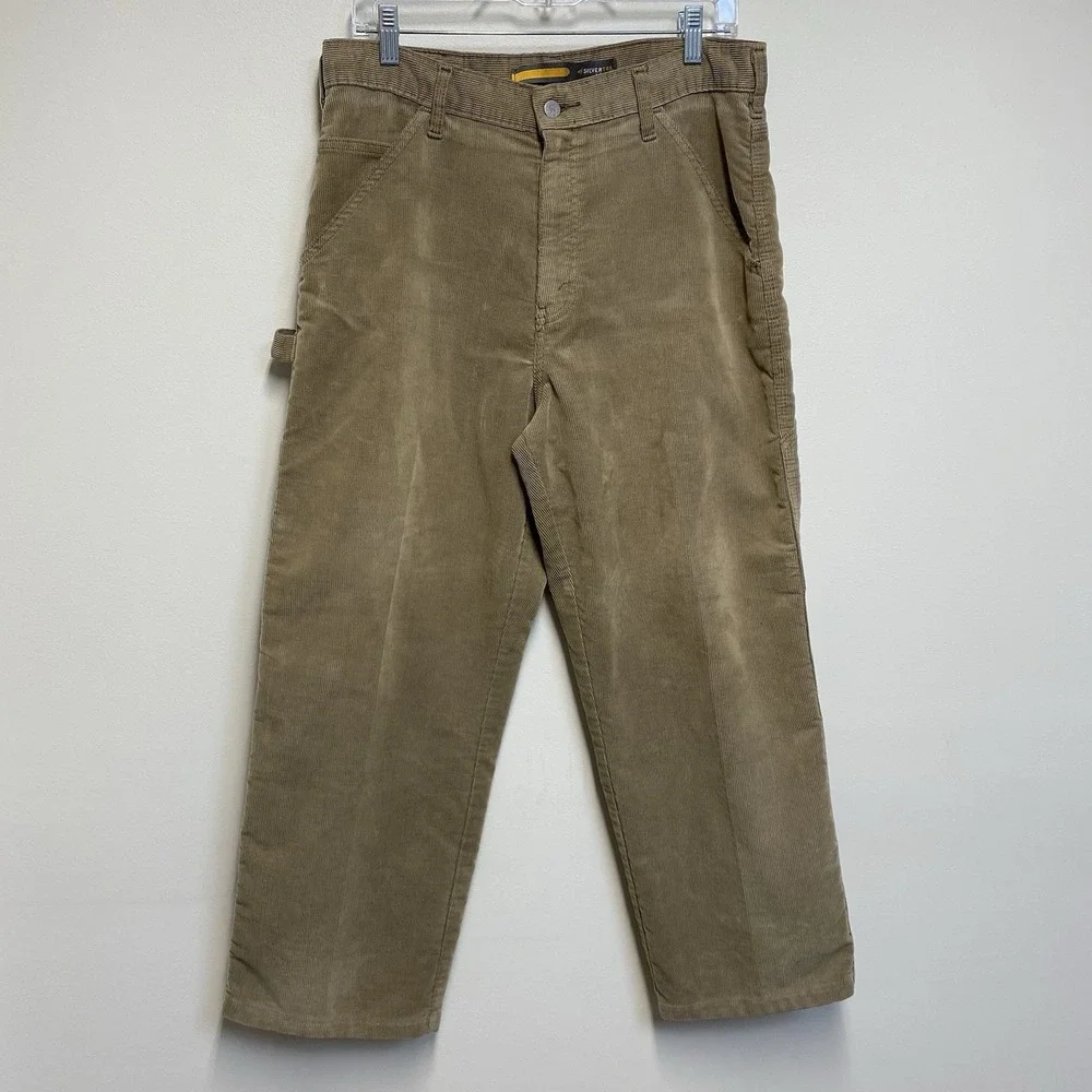 Levis Silvertab Corduroy Pants Carpenter Fit 34x27 Actual Hong Kong Vintage Y2K